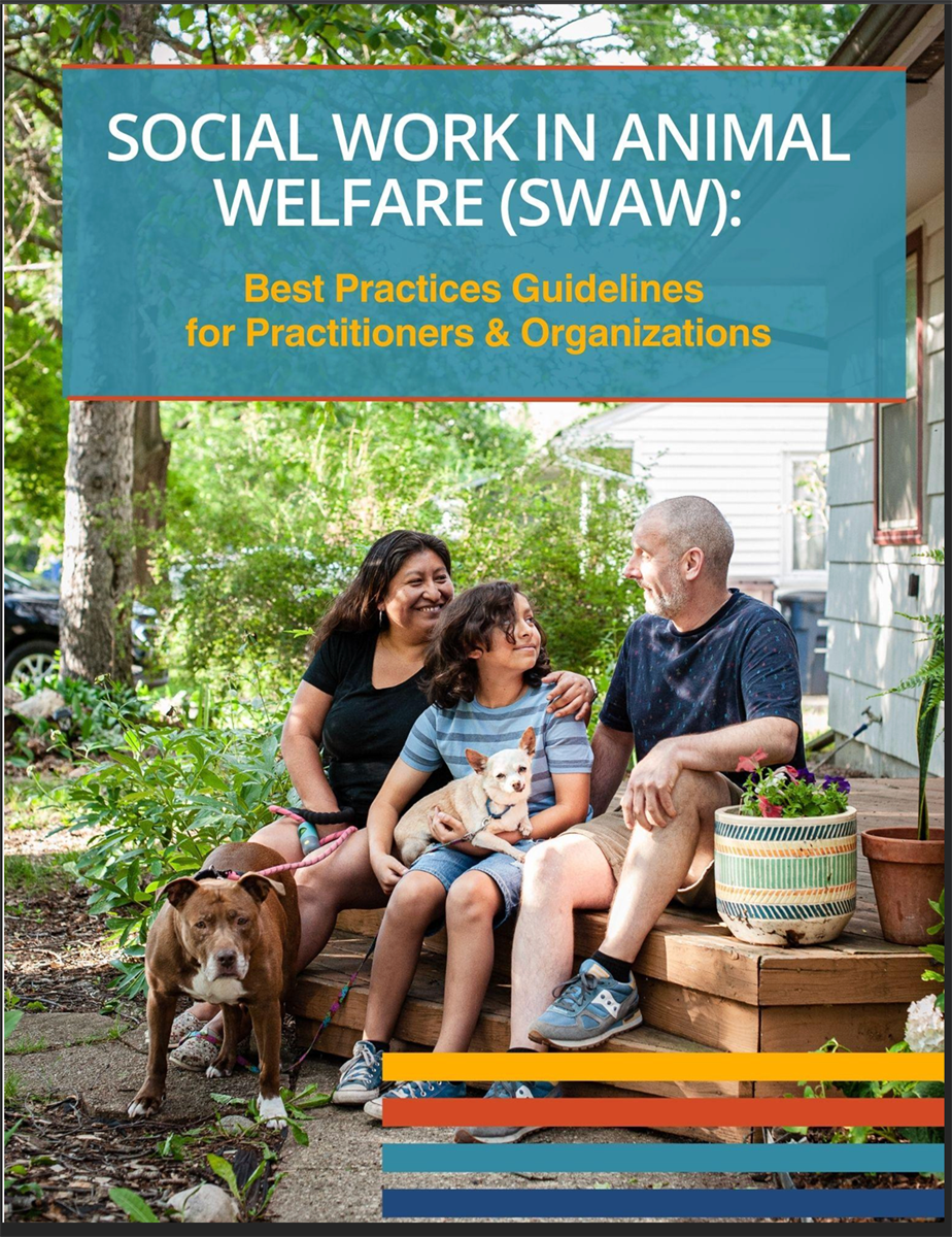 Social Work in Animal Welfare report cover